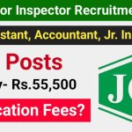 JCI Junior Inspector Vacancy